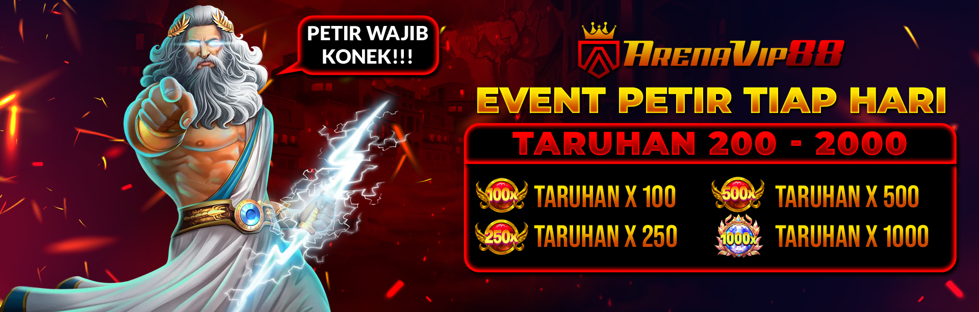 EVENT PETIR SETIAP HARI