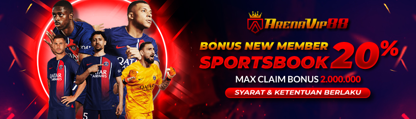 Bonus New Member SportsBook 20%